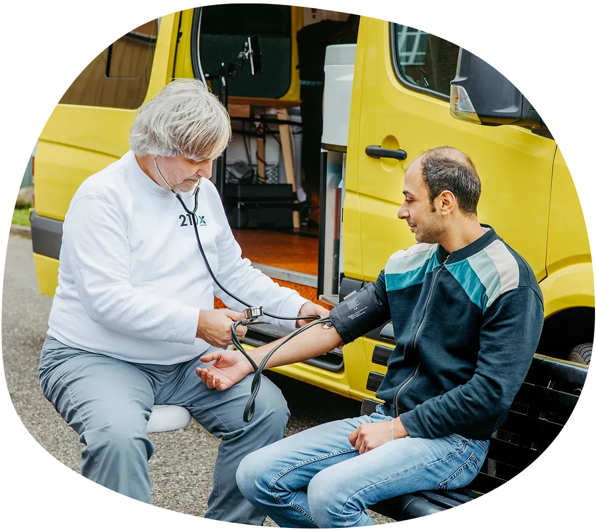 Gesundheits-untersuchungen § 62 AsylG inklusive Röntgen